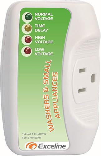 Protector de sobretensiones electrónico para lavadoras de carga frontal y superior, secadores de gas, LED, LCD y TV de plasma