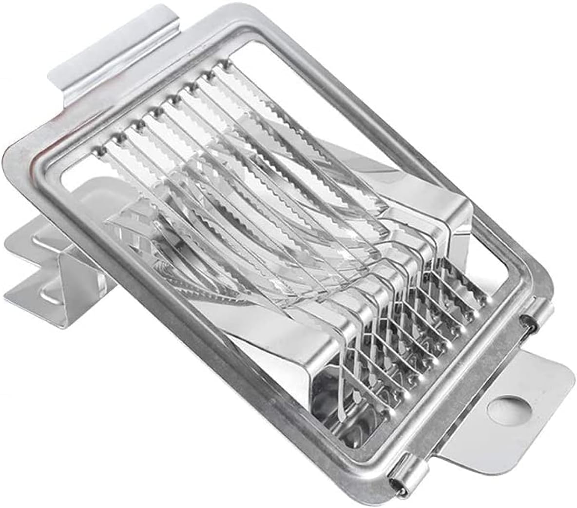Eierschneider Eierteiler Aus Edelstahl, Eierschneider 2 In 1 Scheiben Und Wedges Küchengeräte Für Eier, Eierteiler, Geeignet Für Die Gastronomie Profiküchen