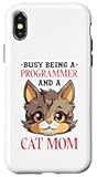 iPhone X/XS Cat Lover Programmer and Programming Case