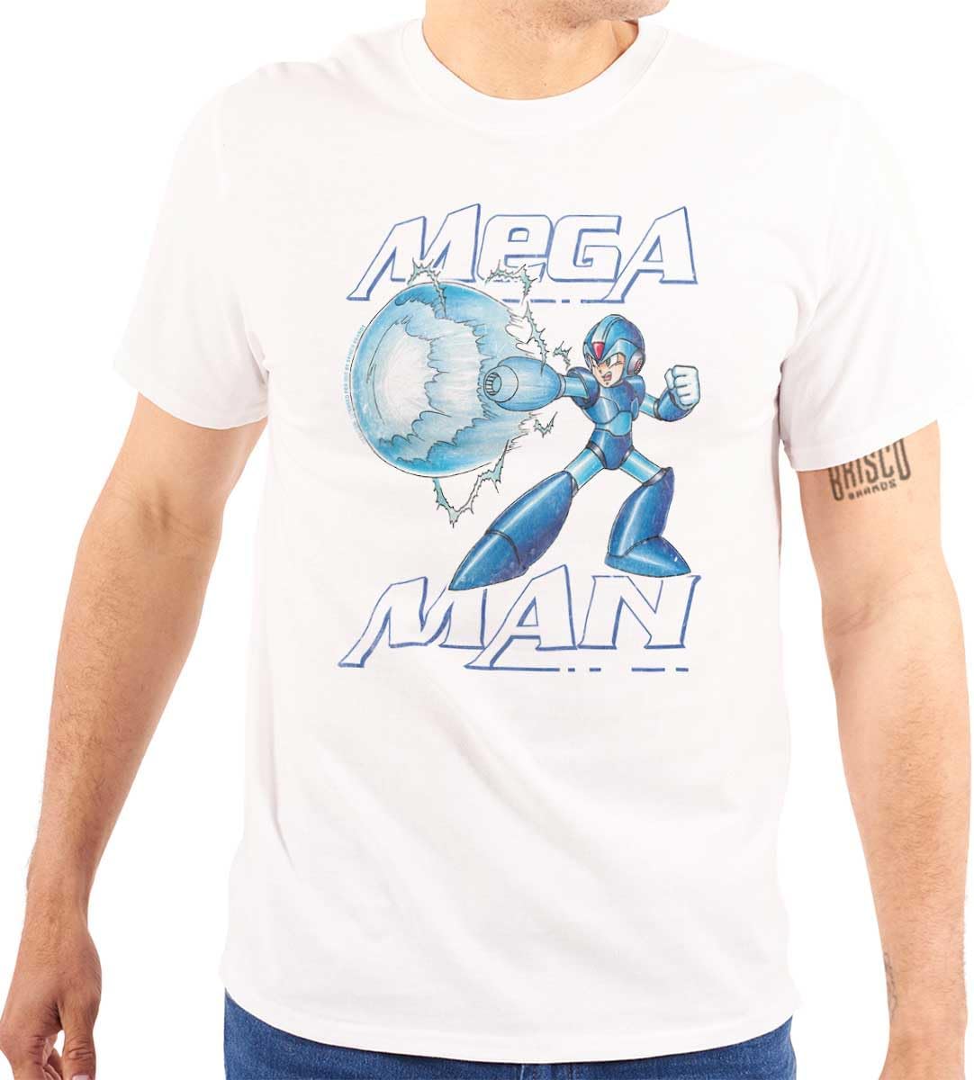 Mega Man Classic 90s Anime Character Graphic T Shirt Men or Women