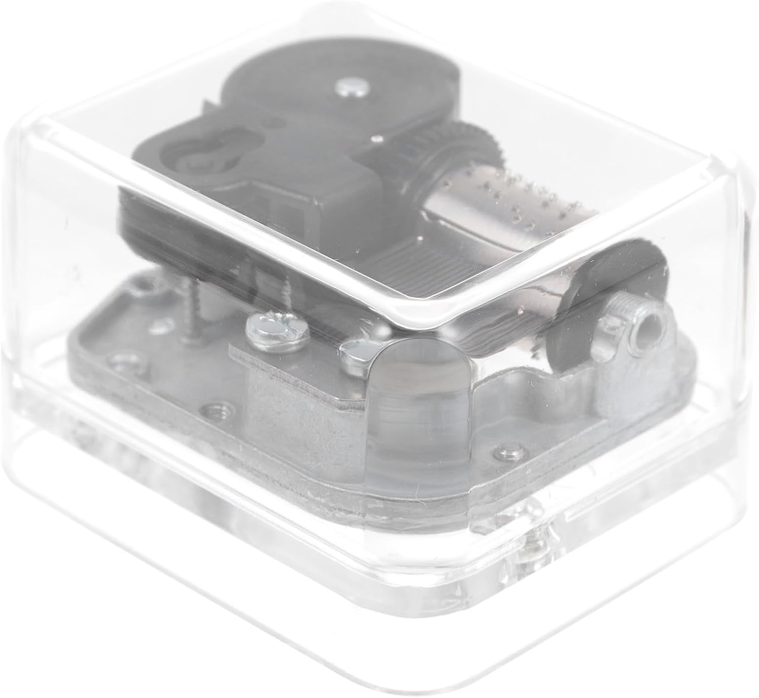 Toddmomy Musical Box Movement Acrylic Wind-up Clockwork Mini Replacement