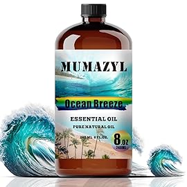 Ocean Breeze Essential Oil, Ocean Breeze Oil 8 Fl Oz 240ML for Diffuser Humidifier Yoga Cleaning DIY Candle Soap Making Fragrance Oils