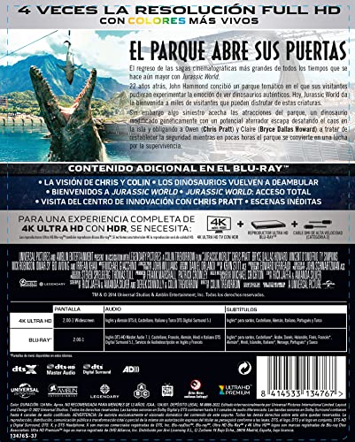 Jurassic World Metal (4K UHD+BD) - BD image 4