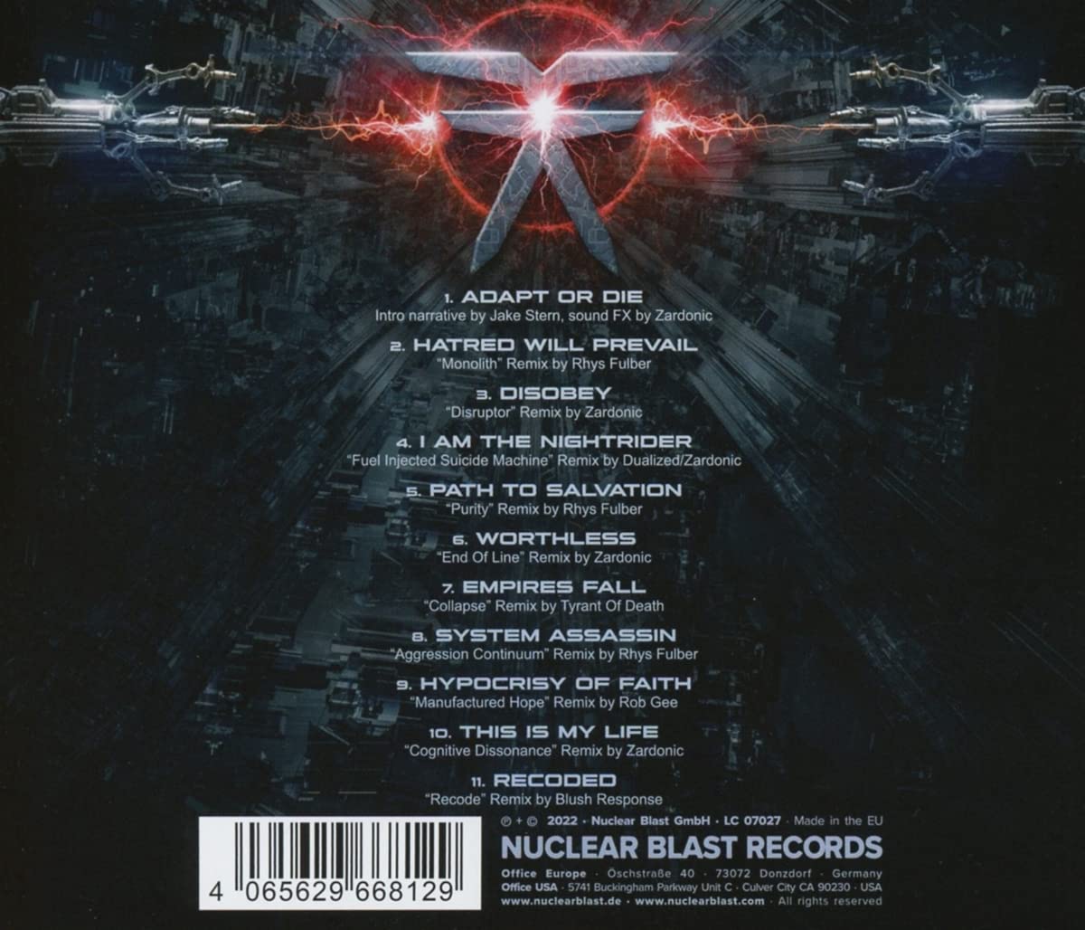 Image secondaire de Fear Factory - Recoded - Album CD