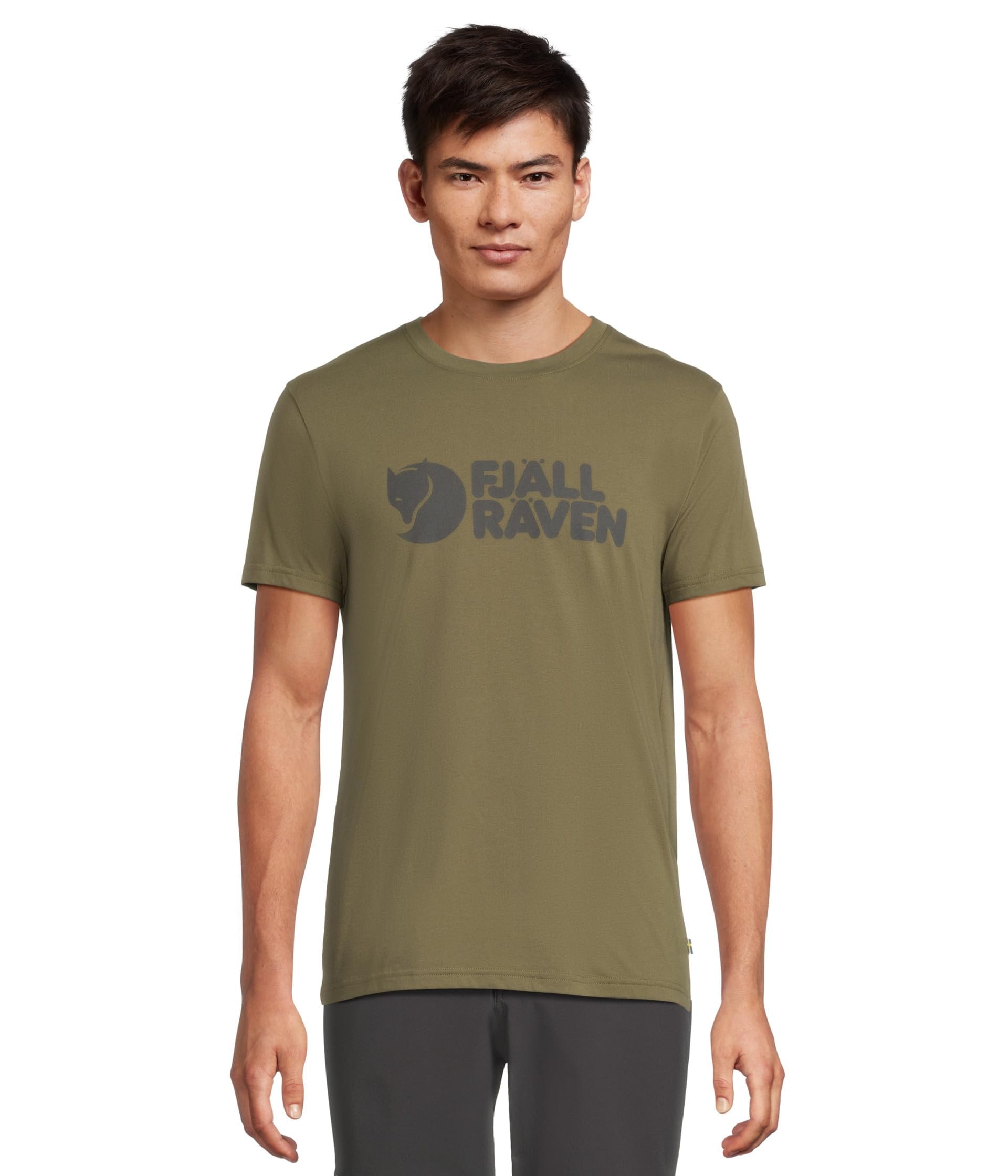 Fjallraven 87310-625 Fjällräven Logo T-Shirt M T-Shirt Men's Laurel Green Size L