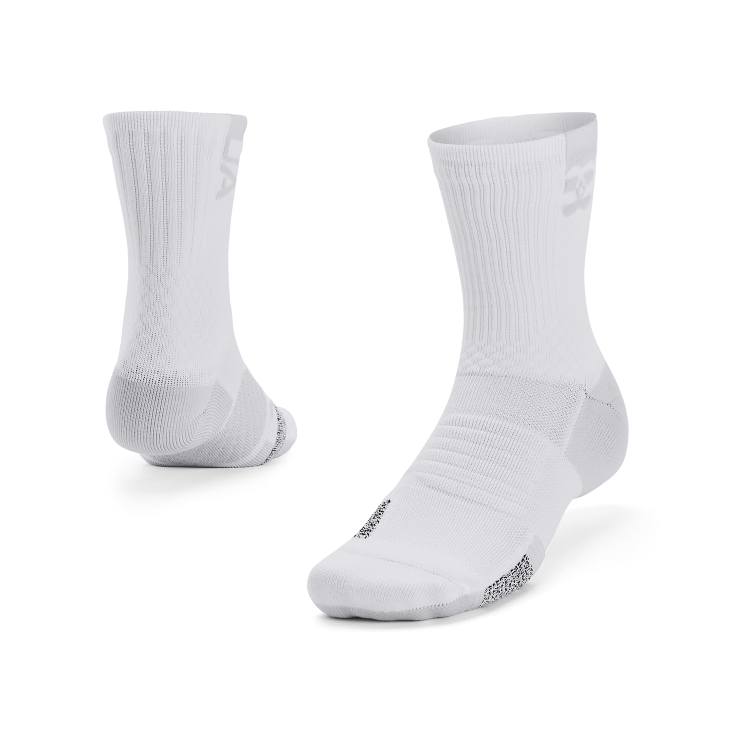 Under Armour  White  Playmaker Mid Trainers Sock in Size 7 - 11, Sports Direct