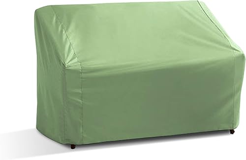 Formosa Covers  Fundas de sofá biplaza para patio con correas ajustables de cierre de ajuste y despegue que cubren muebles de hasta 60 pulgadas de