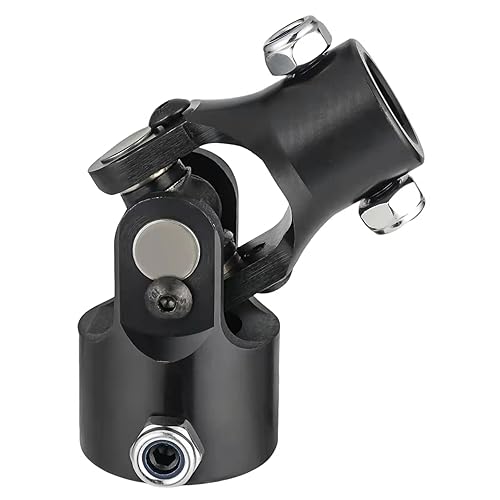 Junta en U del eje de dirección, junta en U de 1 pulgada DD a 34 pulgadas, junta universal única, acoplador de eje de dirección 34, juntas