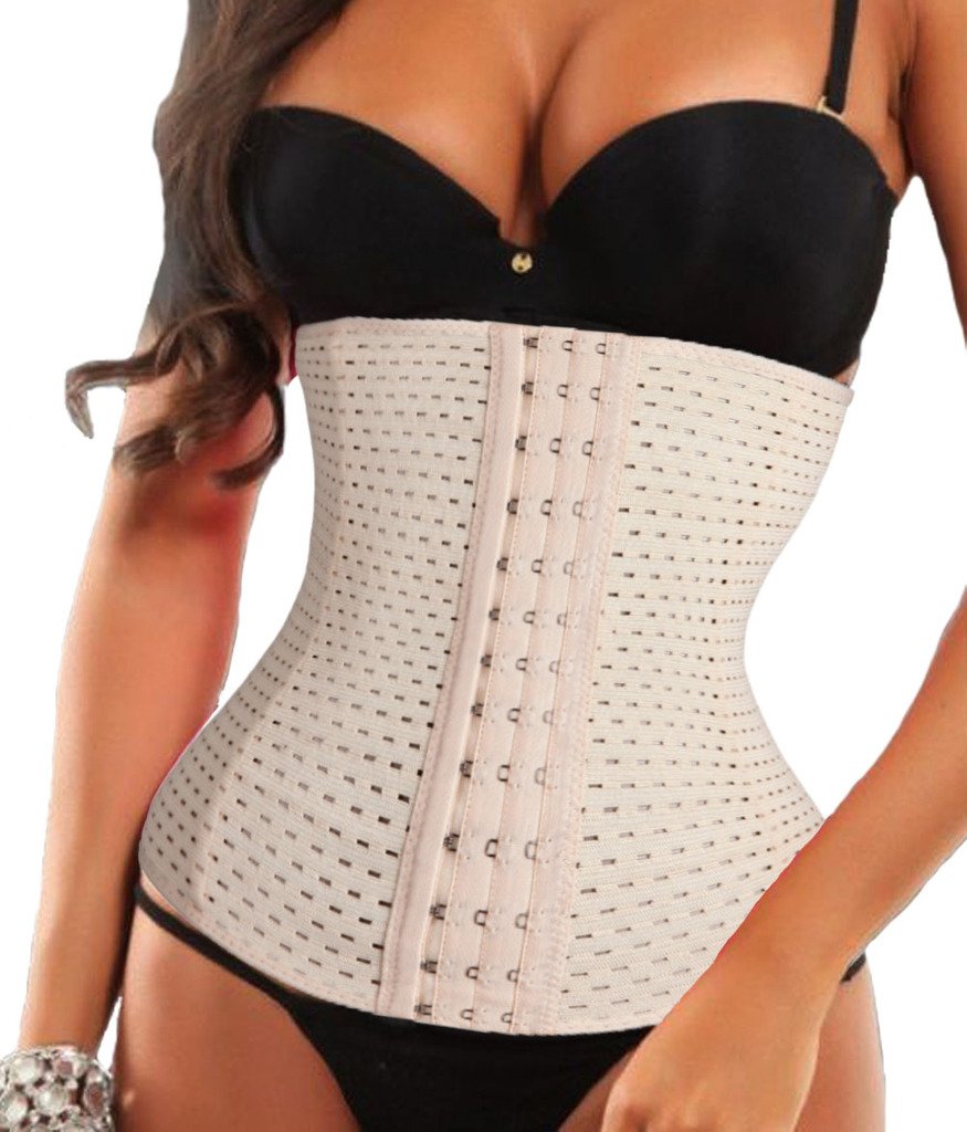 ZAIQUNWomen Hot Waist Trainer Corset for Weight Loss Sport Body Shaper Tummy Control Fat Burner Belt Girdle Bodysuit