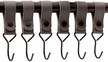 Brute Strength Multi-Function Hook with Leather Loop - Grey - Pack of 12
