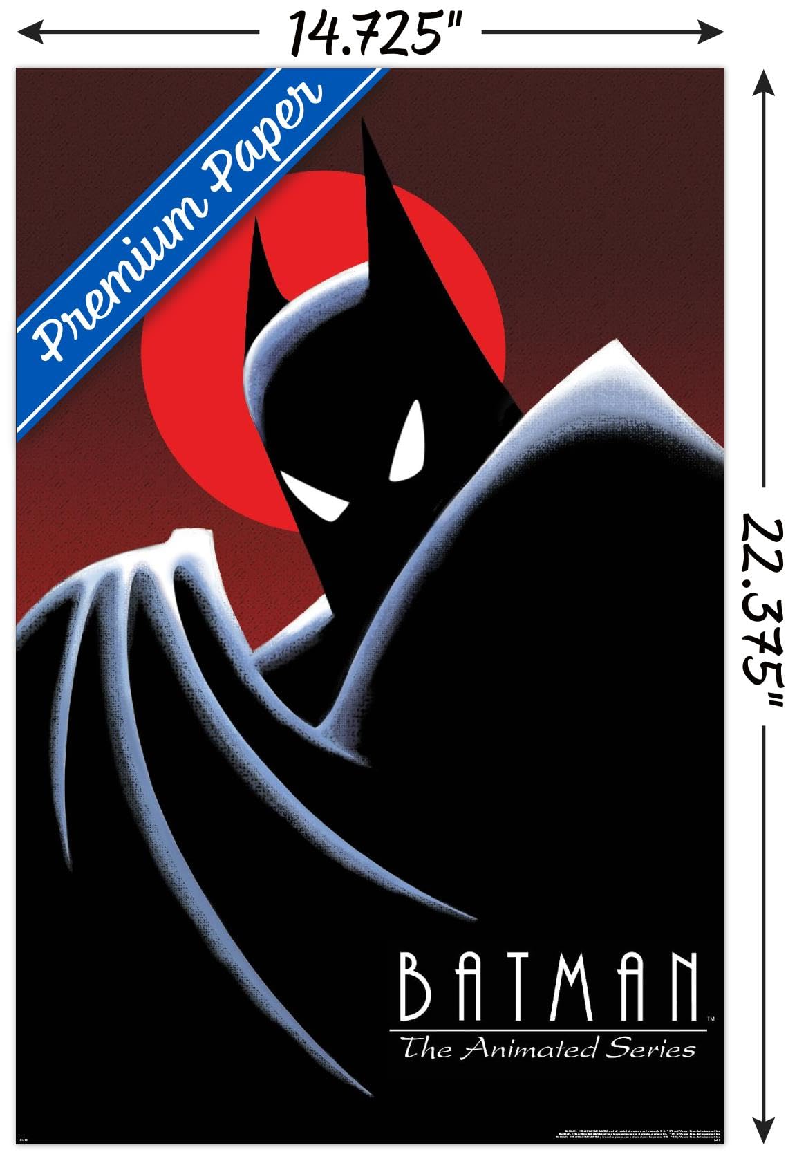 Amazon.com: DC Comics TV Batman: The Animated Series Wall Poster