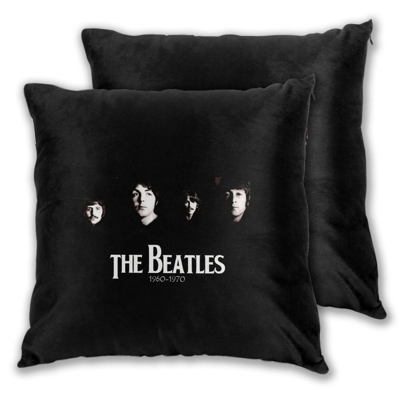 Amazon.co.jp: クッションカバー ザ・ビートルズ 枕カバー 2枚セット