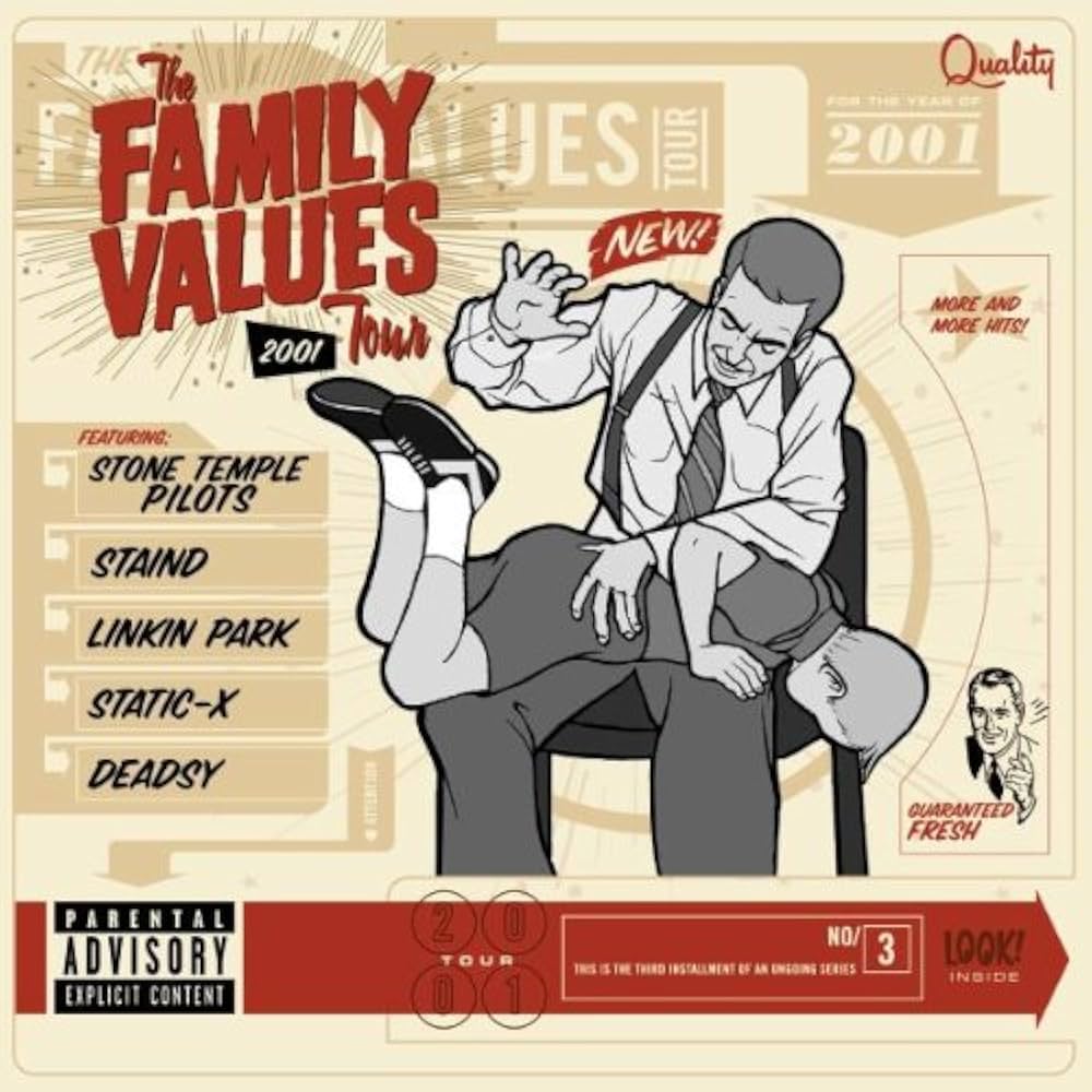 FAMILY VALUES FALL TOUR 98 限定カラーLPレコード FAMILY VALUES FALL TOUR 98 限定カラーLPレコード FAMILY