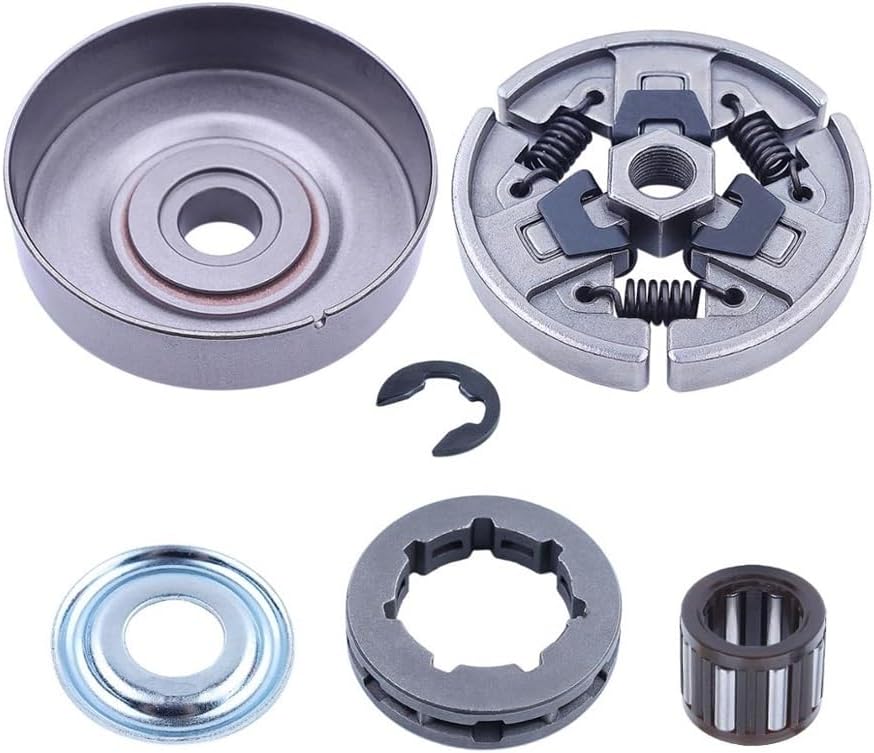 3/8" 7 Teeth Clutch Drum W Clutch Assembly Rim Sprocket Kit Fit for MS311 MS391 MS290 MS340 MS360 MS310 MS390 029 Chainsaw
