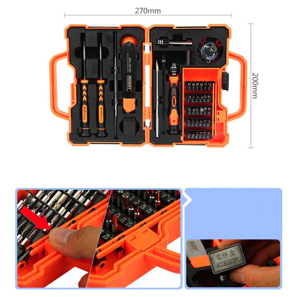 x Set Kit 34 Pezzi Cacciavite Per Riparazioni Elettronica T94125 sus