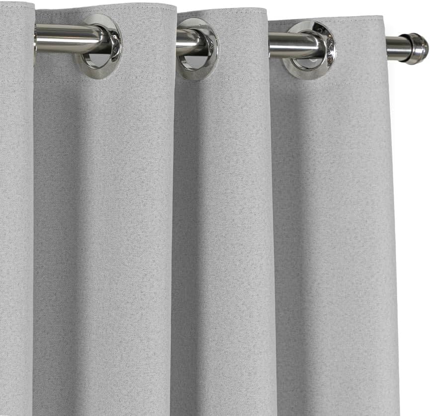 Cortina Blackout Tecido Textura Linho Premium Vedação 100% 2,65x2...