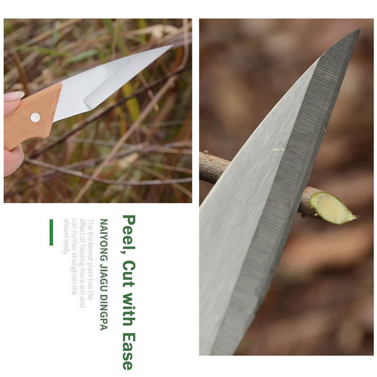 Kit di utensili per innesto da giardino 2 in 1, kit di forbici da potatura con lame di ricambio e rotoli di nastri per innesto, utensile da taglio per innesto con una mano per fiori, alberi, piante,