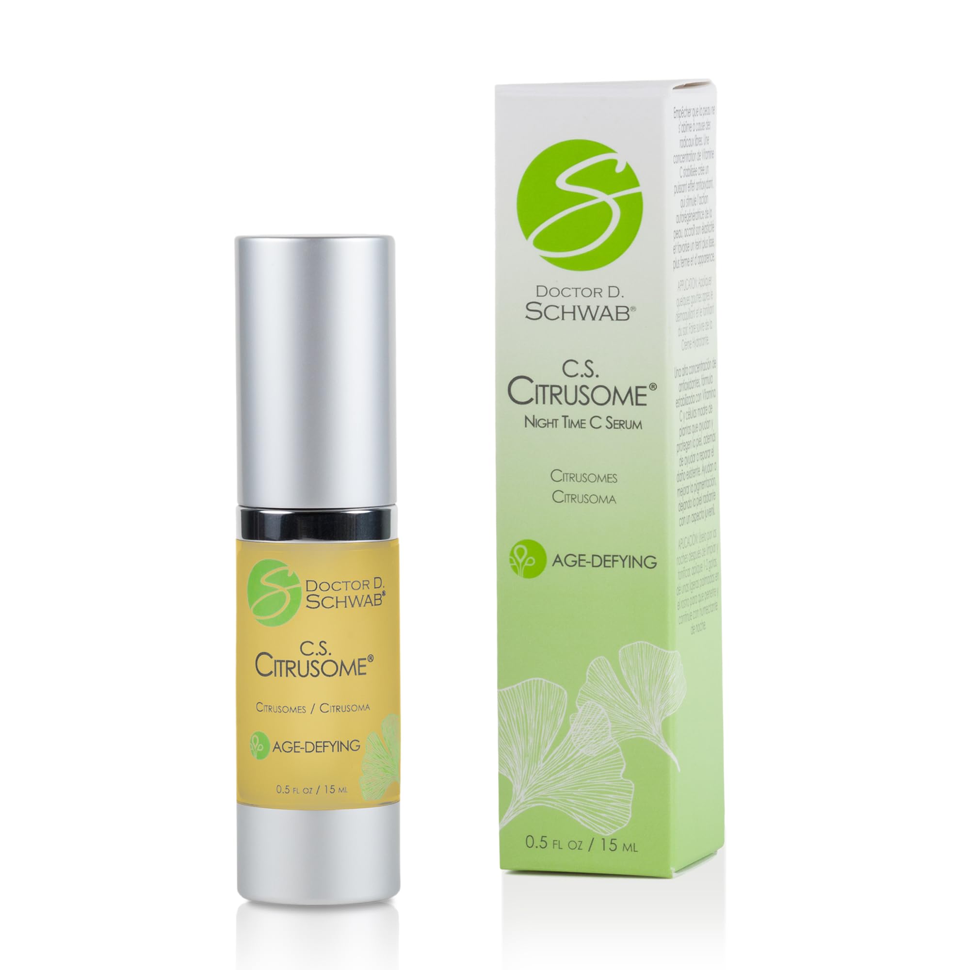 C.S. Citrusome Night Time Serum with Vitamin C & Grape Stem Cell Science