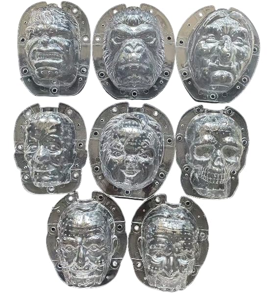 Small Pumpkin Mold kit for Growing Pumpkin and Watermelon on Halloween (7 Pieces Total)