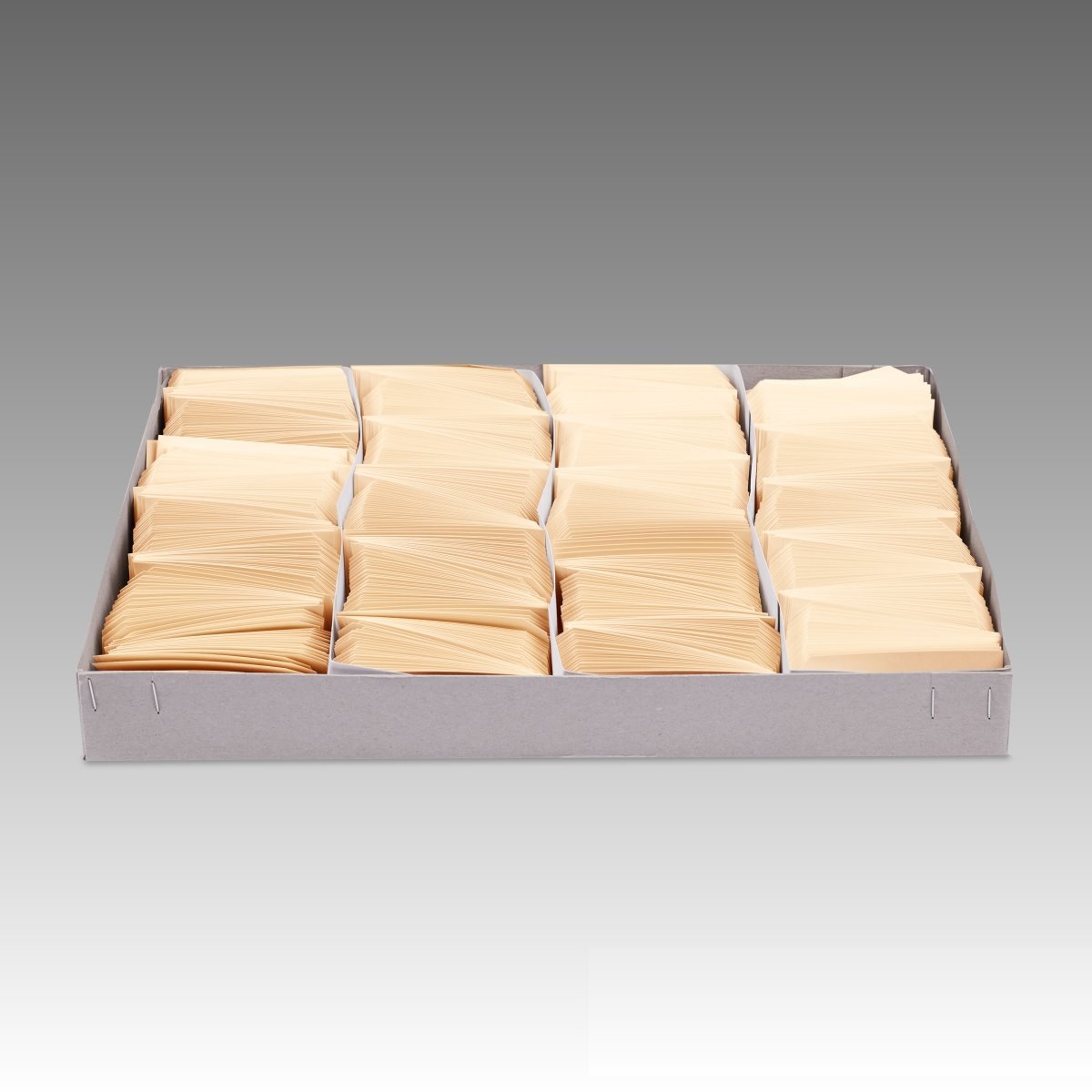 MASHPAPER braune Kartonetiketten Warenanhänger mit Metallöse - 40x80 mm