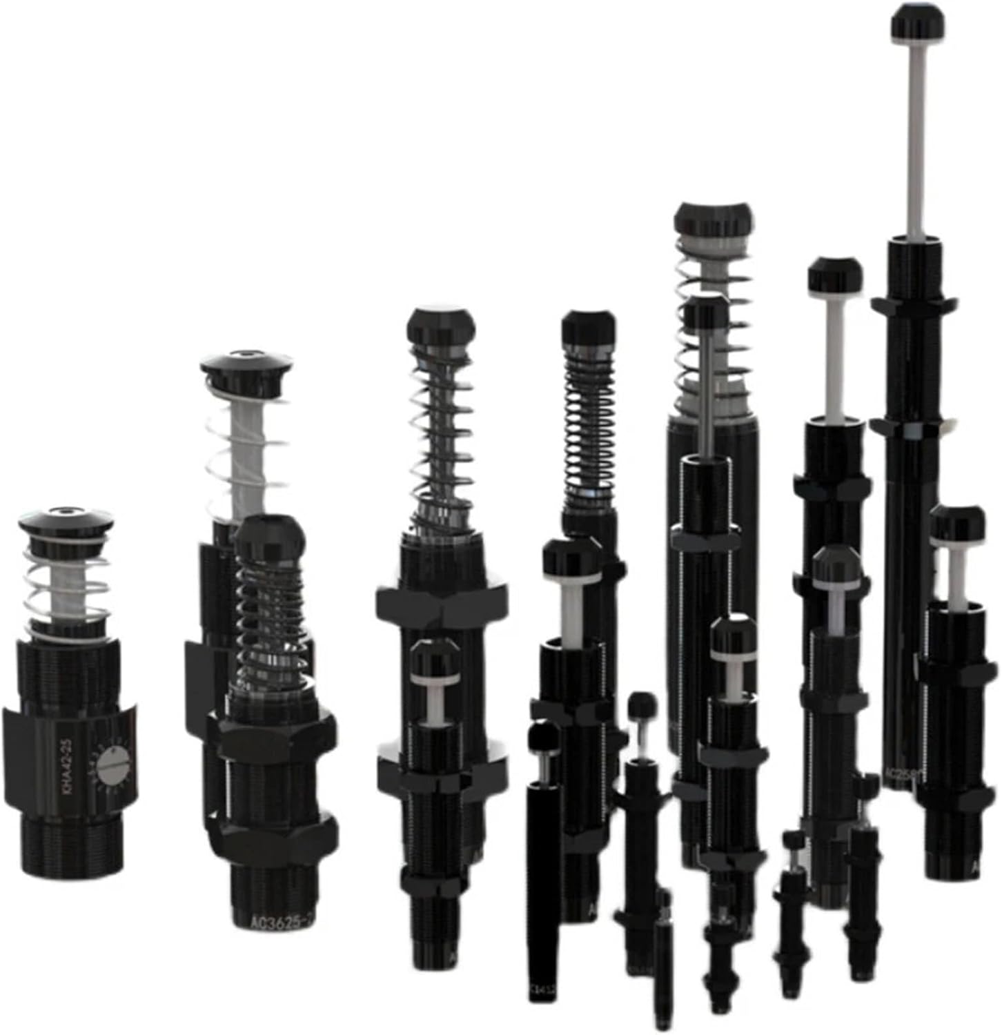 Hydraulic Damper Oil Buffer AC1008 AC2016-2 AC2020-2 AC2030-2 AC2050-2 AC2525-2 AC2530-2 AC2540-2 AC2550-2 AC2580-2 AC3625-2 1Pcs(AC2050-2)