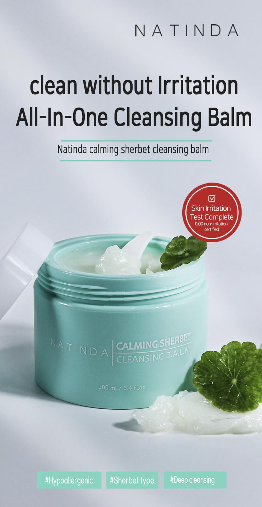 NATINDA CALMING SHERBET Cleansing Balm 100ml - Image 2