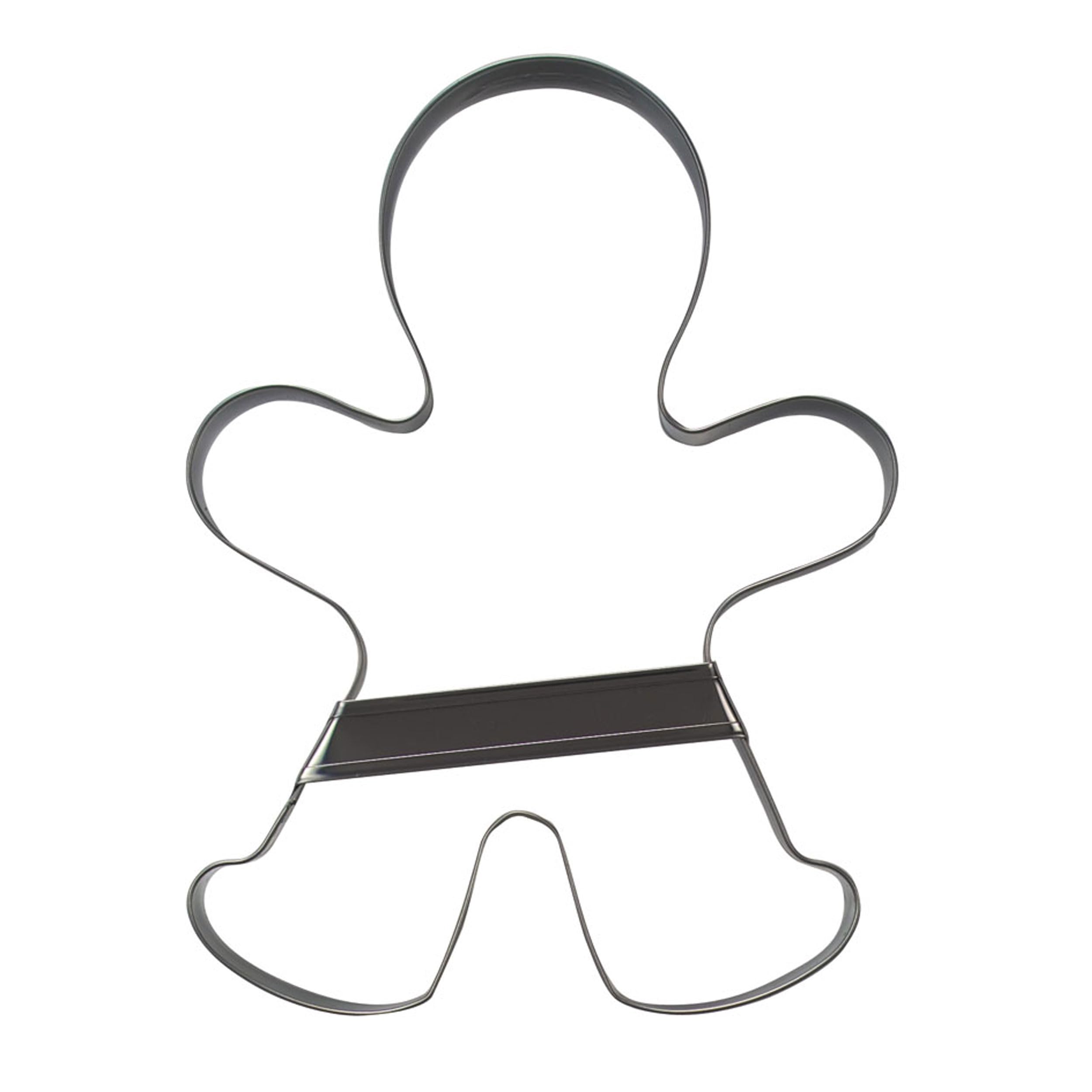 Birkmann, formina XXL per biscotti e biscotti di marzapane, in acciaio inox, lavabile in lavastoviglie, dimensioni: 18 cm