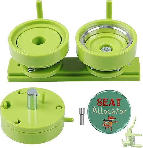 Molde para hacer botones de 2.25 pulgadas2.283 in, molde intercambiable para hacer botones, adecuado para riel deslizante, máquina para hacer