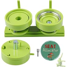 Happizza Button Maker Mold 2.25 inch/58mm, Interchangeable Die Mold Button Maker Mould Suitable for Slide Rail Button Maker Machine Pin Maker Machine Button Press