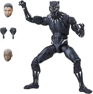 ブラック・パンサー ハズブロ マーベルレジェンド 6インチ アクションフィギュア オコエシリーズ ブラックパンサー (ティ・チャラ) / BLACK PANTHER 2018 MARVEL LEGENDS 6inch OKOYE SERIES BLACK PANTHER 映画 最新 MCU レジェンズ ML インフィニティ・ウォー (Action Figure) [並行輸入品]