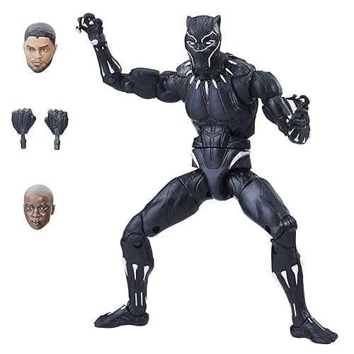 Pantera negra Marvel Black Panther Legends Series Black Panther, 6 pulgadas