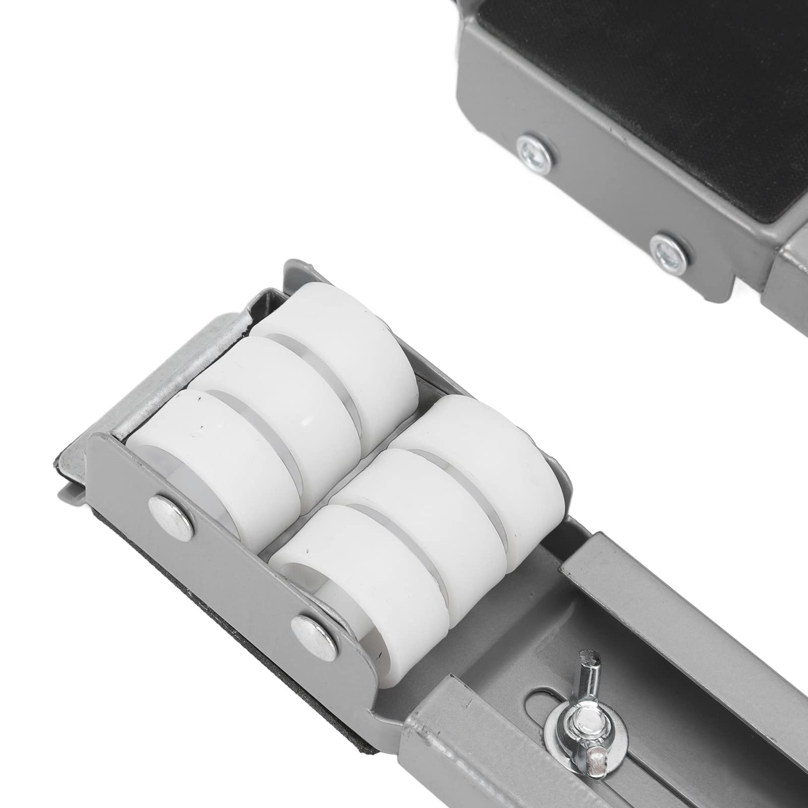 Carrello per Mobili per Carichi Pesanti, Carrello Mobile Universale e Carrello per Elettrodomestici con Portata di 300 Kg, Rullo Portatile per Elettrodomestici e Motore per Elettrodomestici(D'argento)