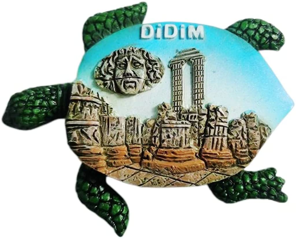 Turkey Didim Turtle Didim Fridge Magnet Refrigerator Magnet Decoration Magnet Sticker Souvenir Resin Crafts