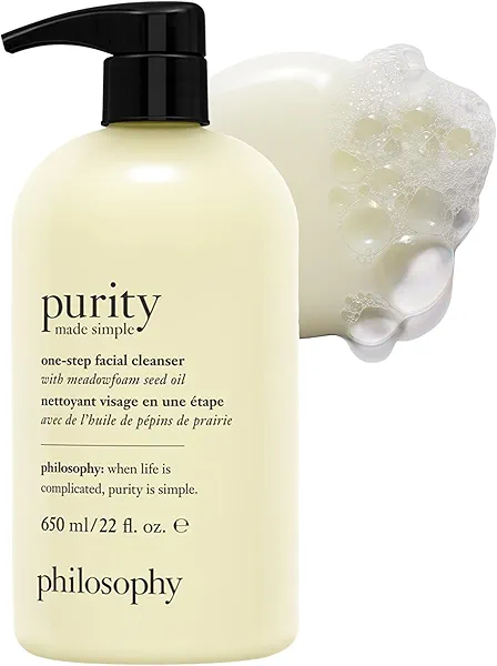 philosophy purity made simple facial cleanser 22 fl oz