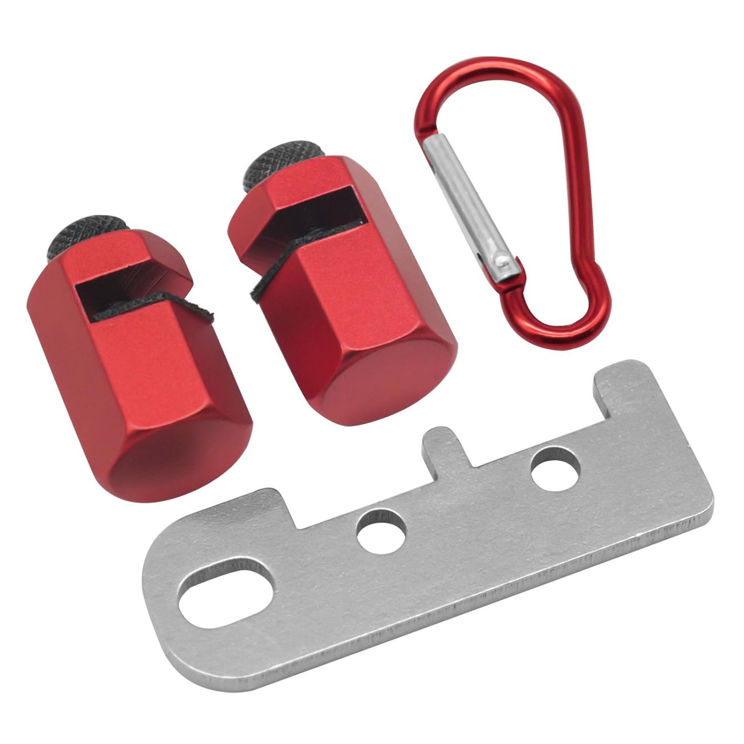 Aluminum Alloy Stair Gauges Hex Flat Framing Jig with Thumb Screw for Stair Layout Woodworking