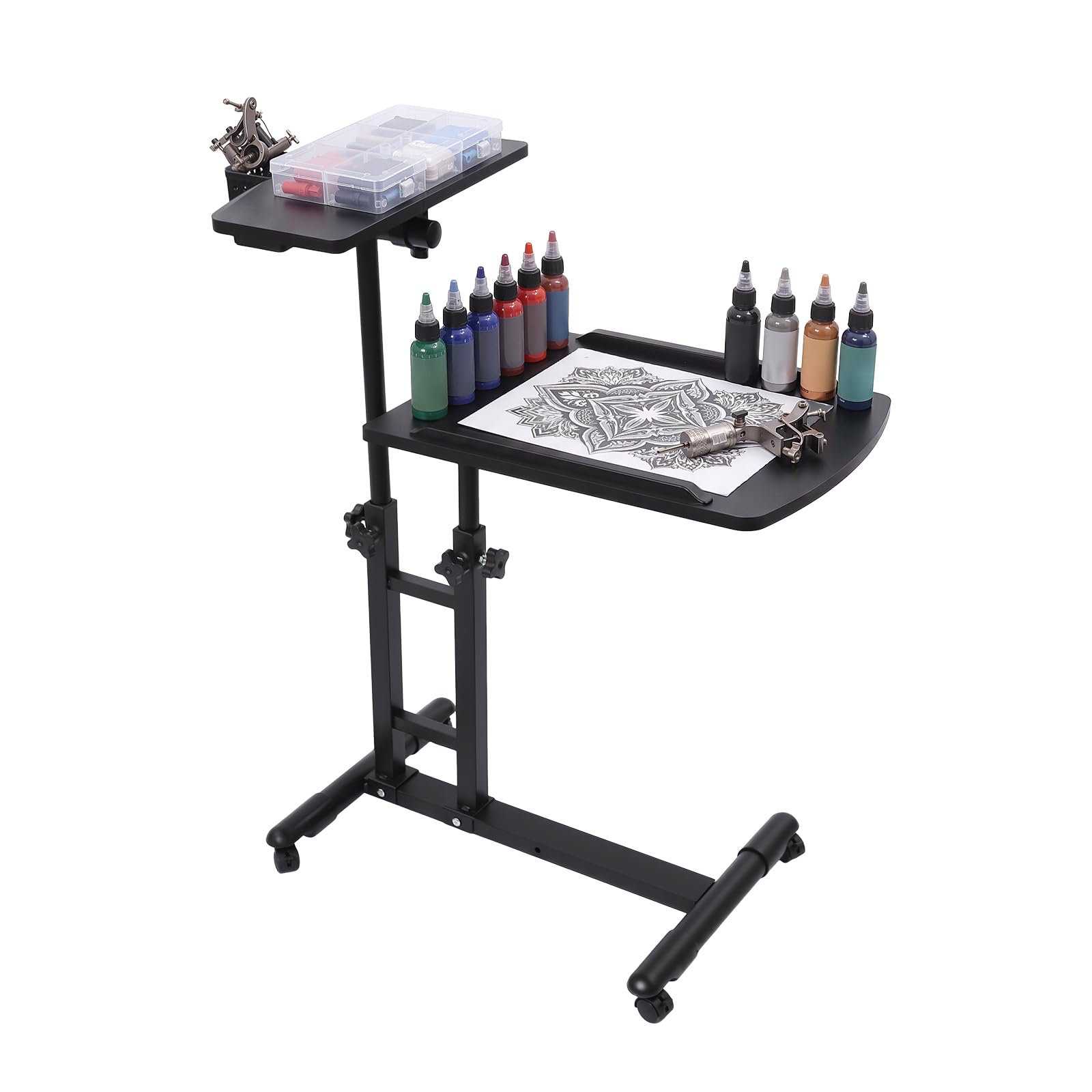 Tatouage Bras Rest Stand Salon Plateau de Tatouage Studio de Tatouage Pro Station de travail Mobile Work Station de Tatouage Poste de Travail Table
