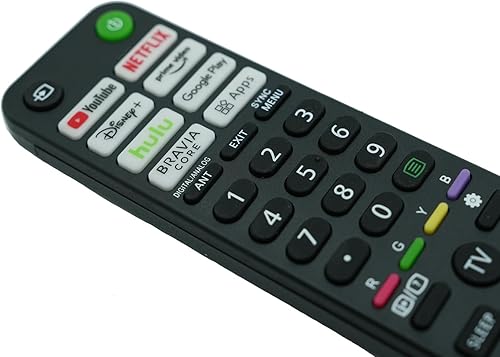 Miniatura 6 de Control remoto universal compatible con Sony Smart TV, repuesto para todos los televisores inteligentes Sony Bravia 4K 8K UHD HD LED OLED LCD, con