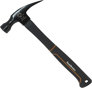 Southwire Bmeh-20 20 OZ. Heavy Duty Electrician's Hammer; 20 oz. Head with Smooth Face; Heavy Duty Drop Forged Steel Tether Hole For Safety; Lightweight Fiberglass Handle; 1.75 Lbs 65116840