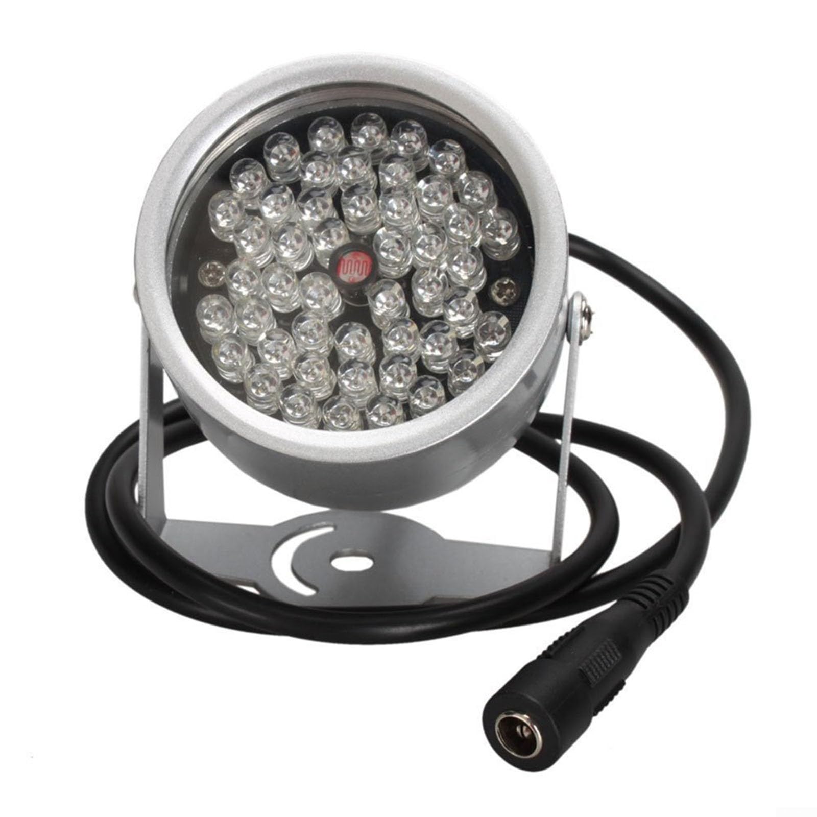 850nm Infrared Illuminator Light Featuring 48 LEDs, Automatic CDS Activation, IP66 Waterproof Metal Shell for Enhanced Night-Vision with Security CCTV Cameras in Indoor and Outdoor