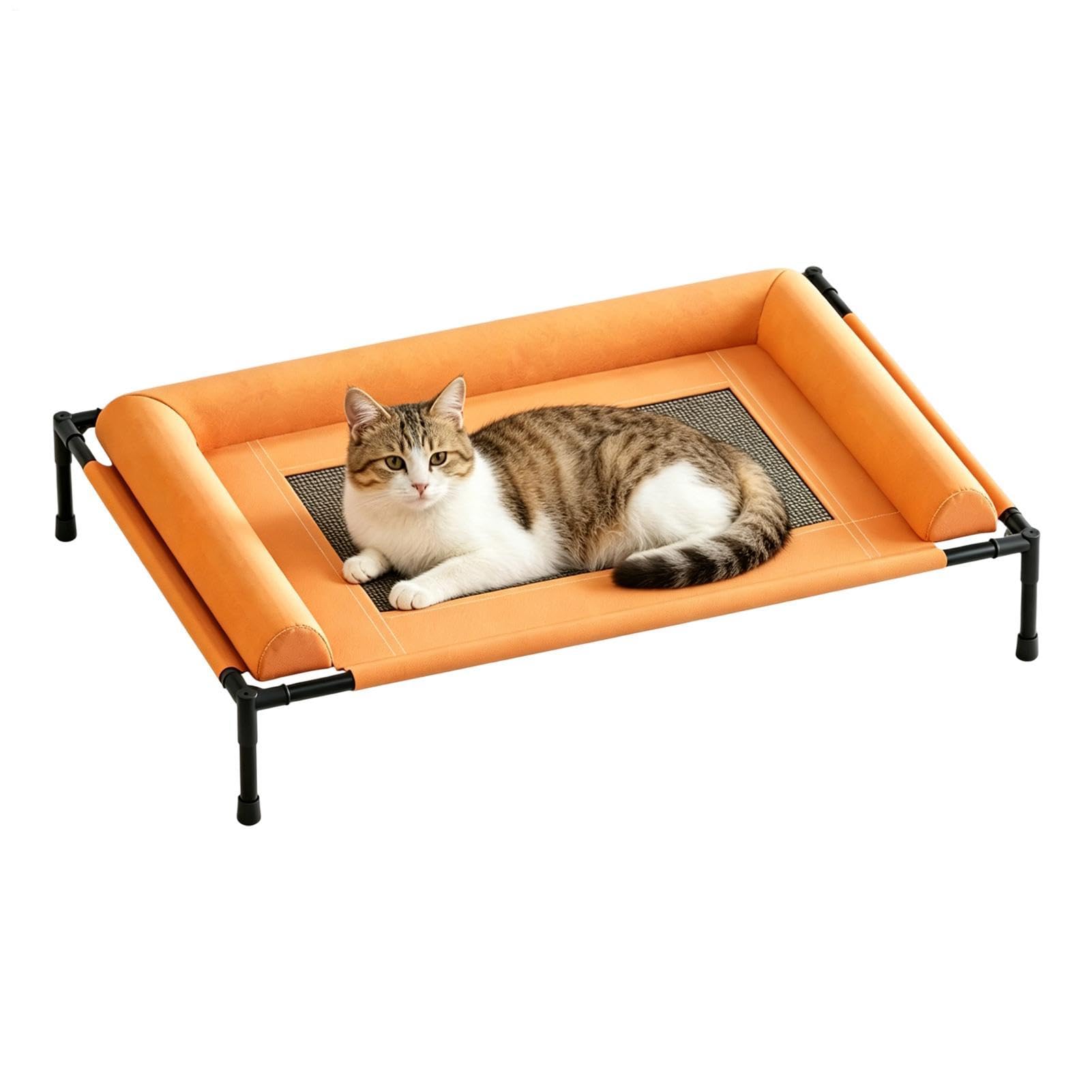 rialzato per gatti Cuccia lavabile e forniture per animali domestici | Letti da Gatti in Rete Traspirante Per e cuccioli, notti estive, interni, in casa, balcone, patio, campeggio