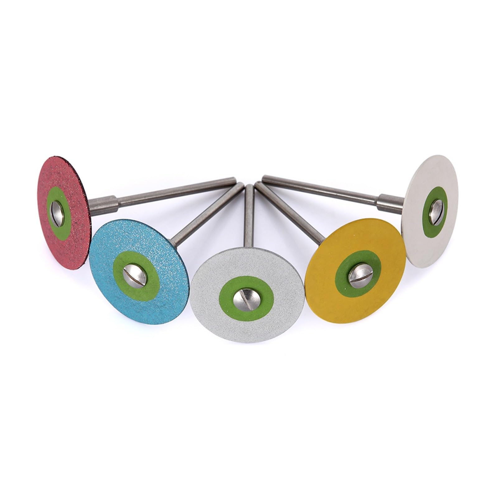 Ruedas de diamante de caucho de 26 mm for disco pulidor de laboratorio de porcelana de circonio(Ultra Fine)