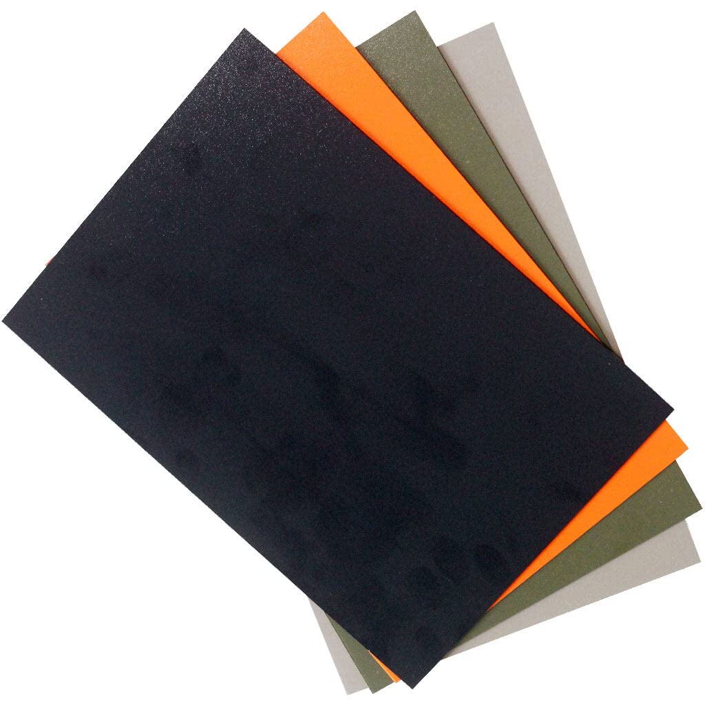 1 5mm Kydex sheet for DIY knife sheath holster knife parts black sand green orange Useful Design