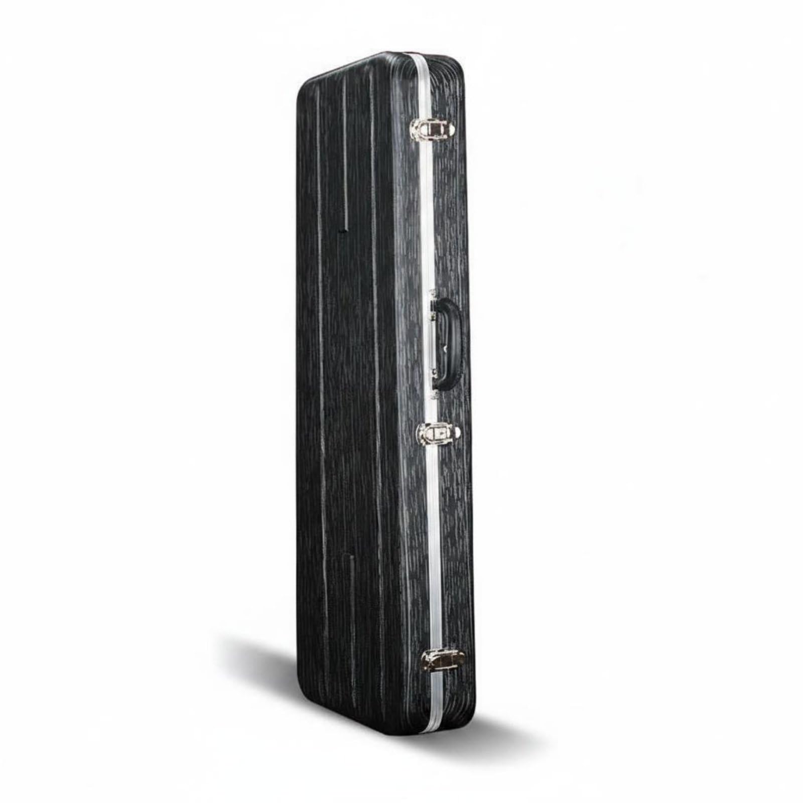 Caja de Guitarra Impermeable Resistente a la Presión Estuche Rígido Acolchado Grueso Accesorio Musical para Viaje, Estuche ABS Universal para Guitarra Eléctrica ST