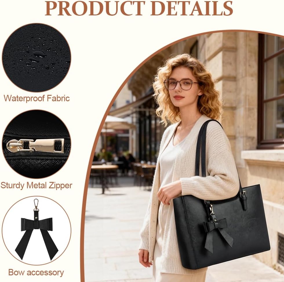 Women's Tote Bag for Travel, Business and Work image 3