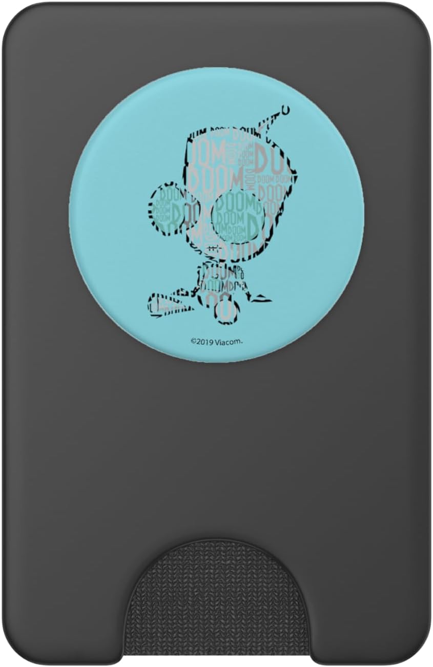 Invader Zim Gir Doom Fill PopSockets PopWallet for MagSafe