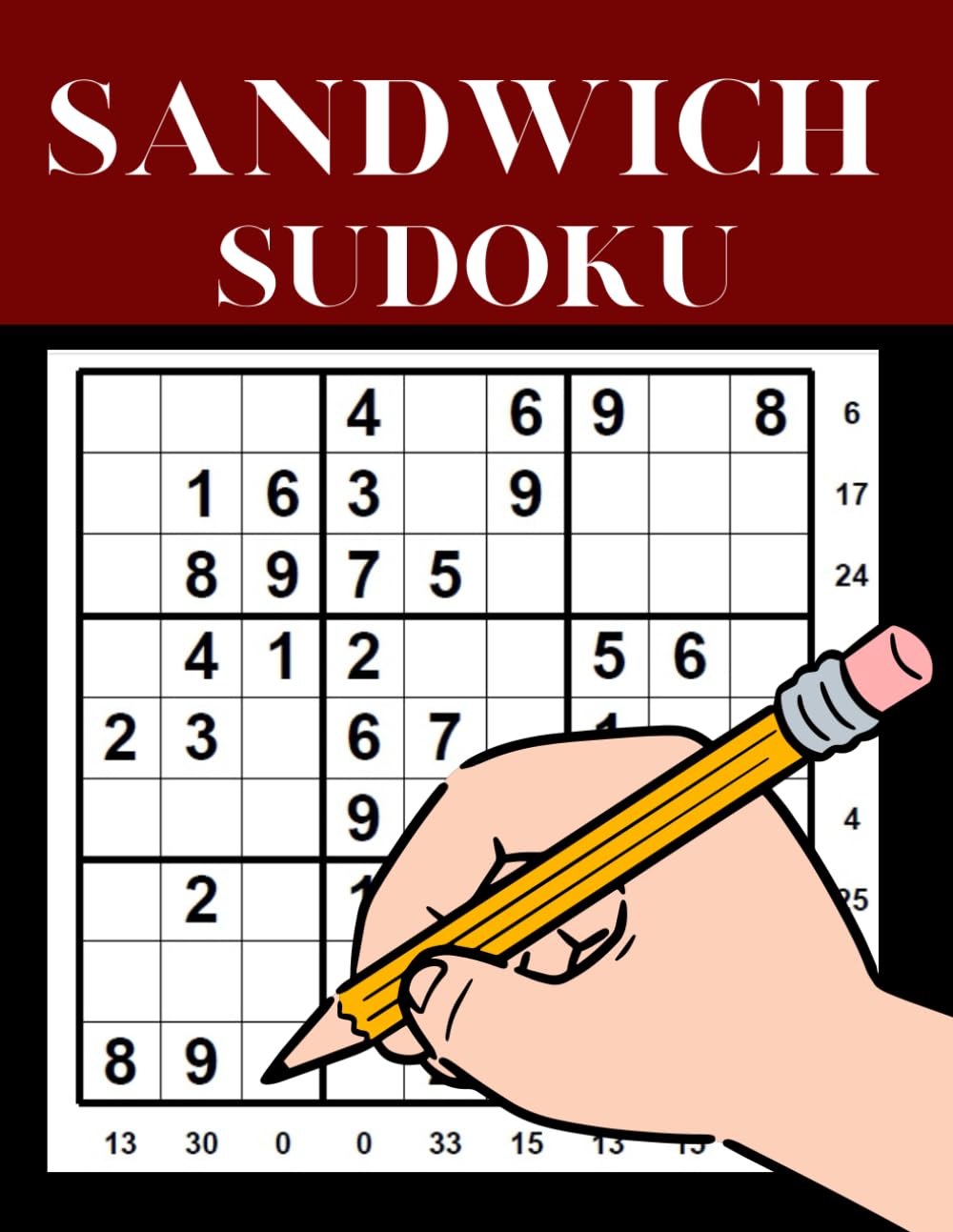 Sandwich Sudoku: 365 Sandwich Sudoku Puzzles For Adults