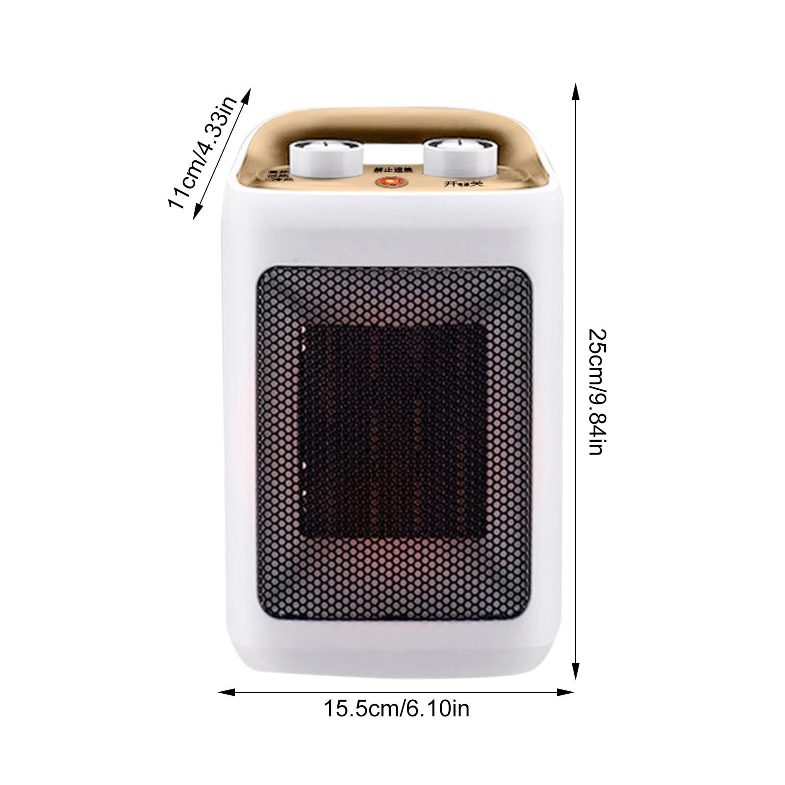 Calefactor Eléctrico de Ambiente Ventiladores Radiadores Portátiles de 220V