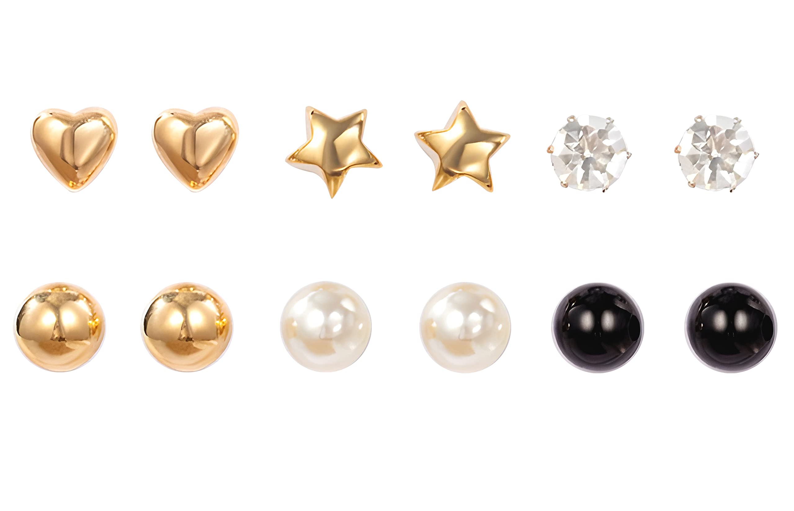 See full amazon price history chart for ANNACREATIONS Korean Fashion Stylist Combo Of Star Heart Stud Pearl Rhinestone Jewellery Earrings set For Women Girls (6 Pair) ANNACREATIONS Korean Fashion Stylist Combo Of Star Heart Stud Pearl Rhinestone Jewellery Earrings set For Women Girls (6 Pair) (B0BSL78JWF) Amazon Price History, Amazon Price Tracker