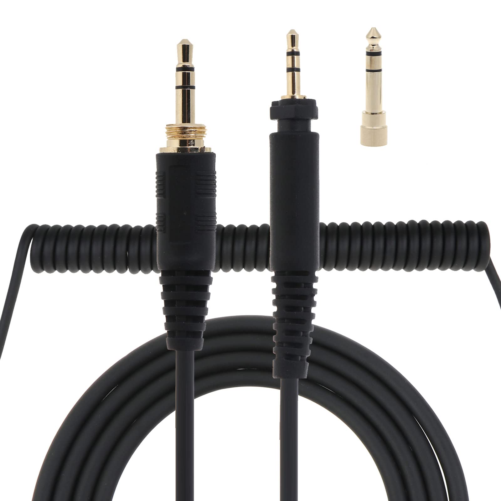 Câble De Rechange Pour Casque Shure SRH440 – 130cm, Connecteurs Dorés, Audio Droit
