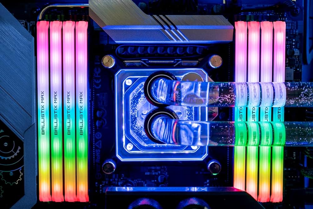 Crucial Ballistix MAX RGB 4000 MHz DDR4 DRAM Desktop Gaming Memory Kit 32GB (16GBx2) CL18 thumbnail 2